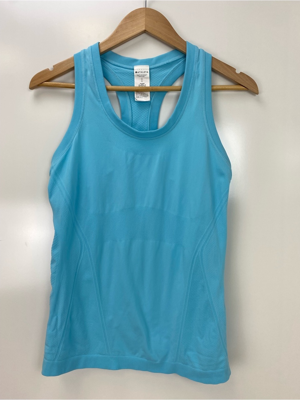 Athleta Turquoise Racerback Performance Tank
